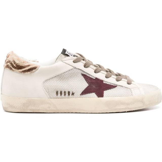 Golden Goose - Super-Star distressed sneakers - women - Leather - 41 - Neutrals