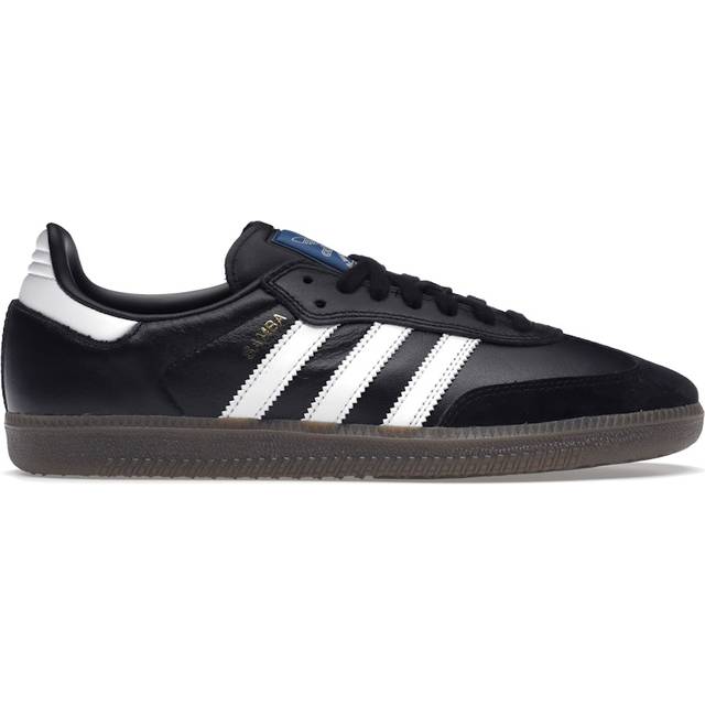 adidas Skateboarding Samba ADV Skate Shoes gold - cblack/ftwr white/gold
