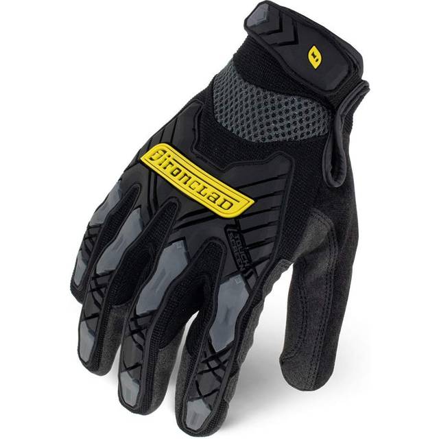 Ironclad Command Impact Work Gloves; Touch Screen Gloves Conductive Palm and Fingers  Impact Protection  Machine Washable  Sized S  M  L  XL  XXL 1 Pa