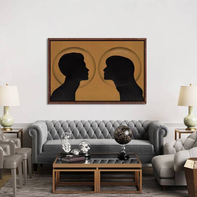 Are You Sure It Is Safe Here by Valeriya Simantovskaya - Gallery-Wrapped Canvas Giclée on Canvas - Classic Wood Floater Framed (101.6cm H x 152.4cm W)