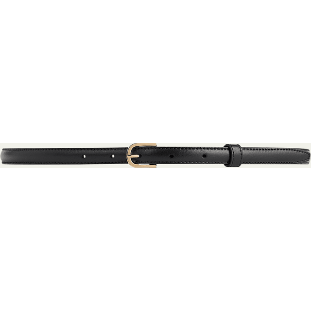 Toteme Buckled Thin Leather Belt