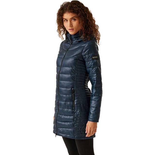 'Andel III' Lightweight Quilted Jacket - Navy - 10