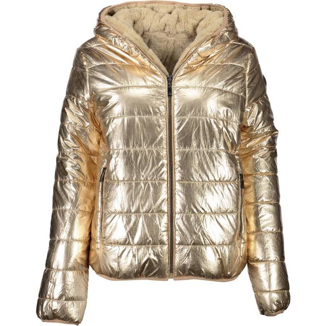 Gold Nylon Jackets & Coat - 48