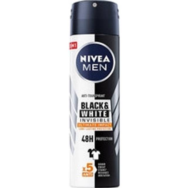 Nivea - Men Invisible Black & White Ultimate Impact - Antiperspirant spray 150ml