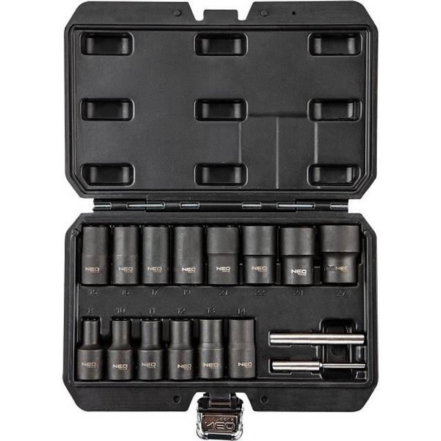 Bolt Extractor Socket 1/2" 16Pc Set Neo Tools - One Size
