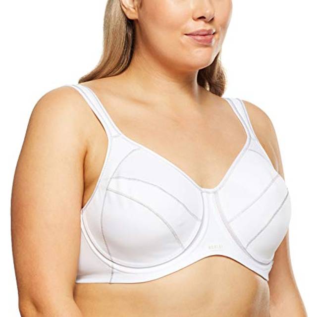 Full Support Wired Bra - White - 46DD