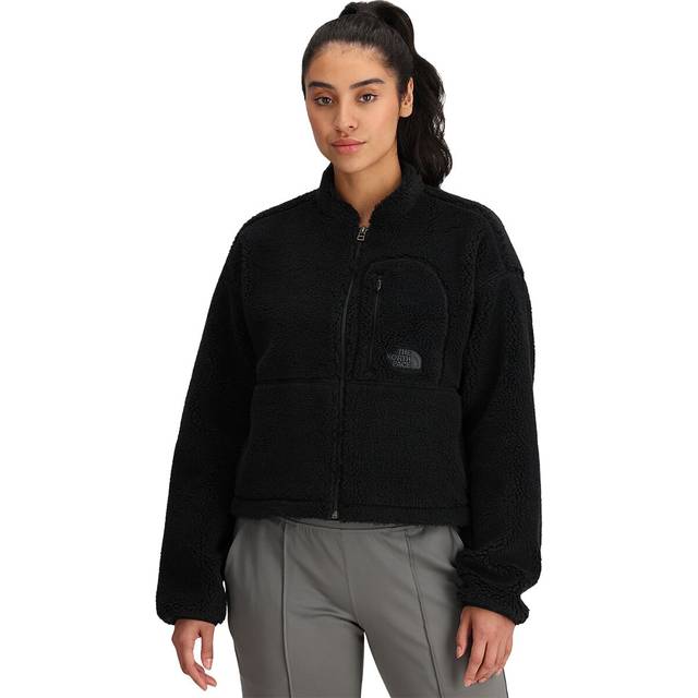 The North Face, Jacka, Dam, L, Nylon, Extrem Pile Jacka med Frontstängning - black (L)