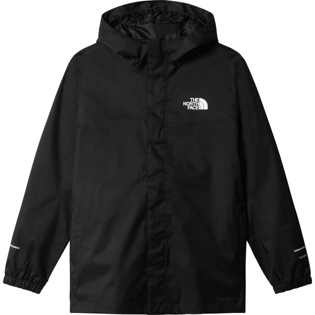 The North Face Boy's Antora Rain Jacket - TNF Black-TNF Black - L