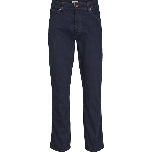 Wrangler Men's Texas Authentic Straight Fit Jeans - Blue Black - W30/L30