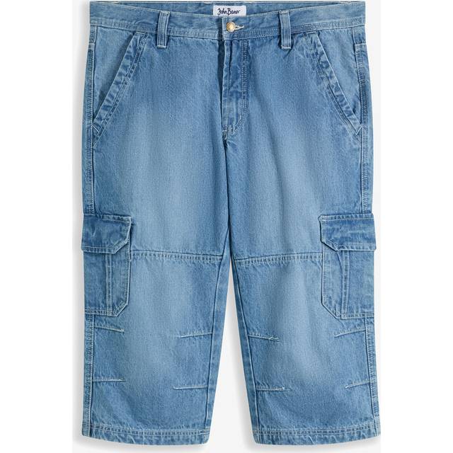 bonprix Denim Cargo Jean Shorts