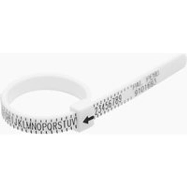 T H Baker Ring Sizer 999 AIA - White