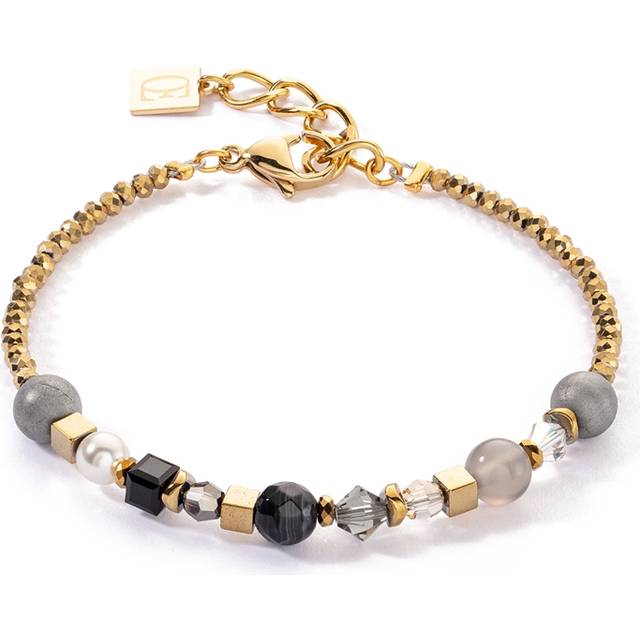 COEUR DE LION Festive Spheres Armband gold-graphite