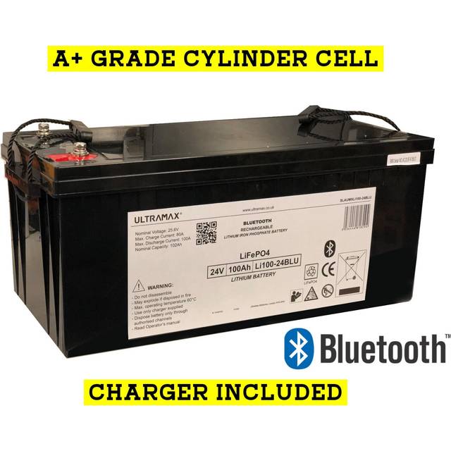 24v 100ah lipo battery for power storage in off-grid solar system with bluetooth
