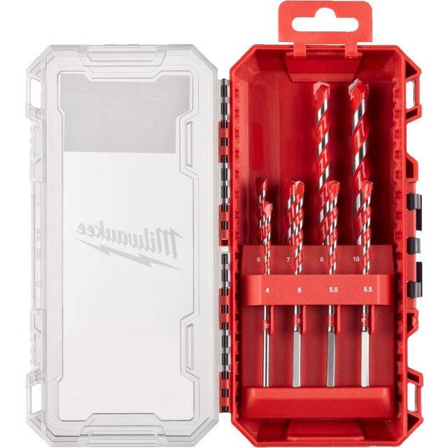 Milwaukee 4932493882 Next Generation Hammer Drill Bit Set (8 Pieces)
