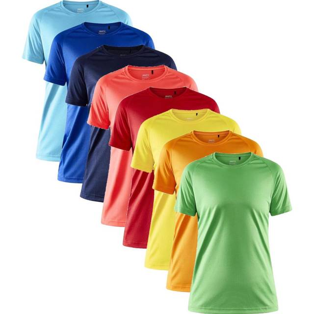 Craft Core Unify Ladies Training T-Shirt 1909879 Craft Green XS Colour