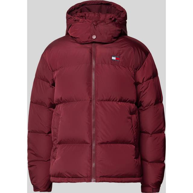 Tommy Jeans Alaska Puffer Jacket - Dark Red, Dark Red, Size 2Xl, Men - 2XL