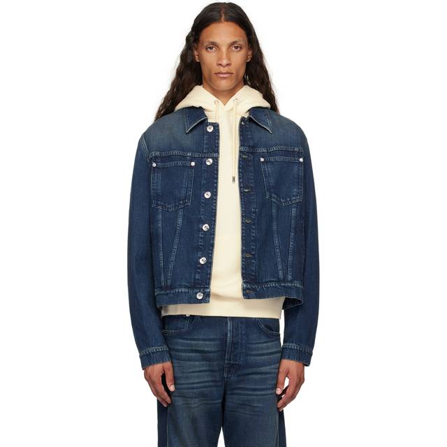 Lanvin Indigo Classic Denim Jacket - 23 MEDIUM BLUE - IT 50