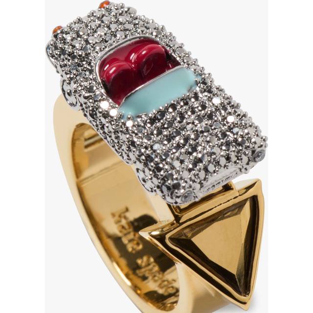 Kate Spade New York Cz New York Minute Charm Ring