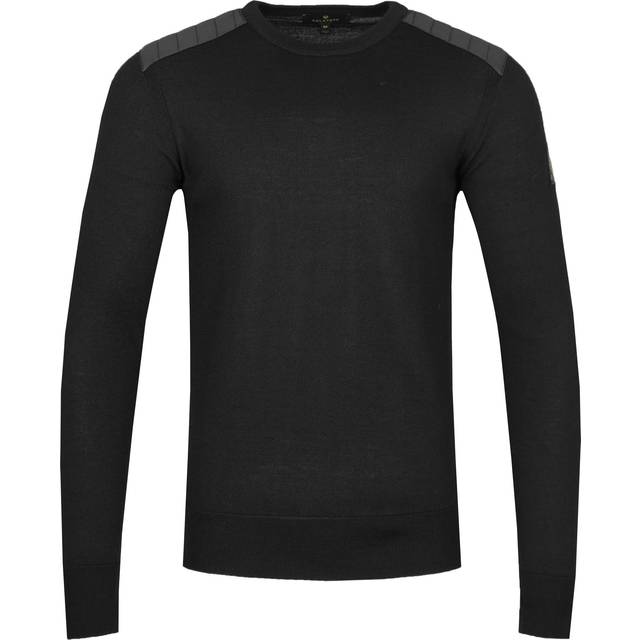 Belstaff Men's Kerringham Crewneck Sweatshirt - Black - Size: S