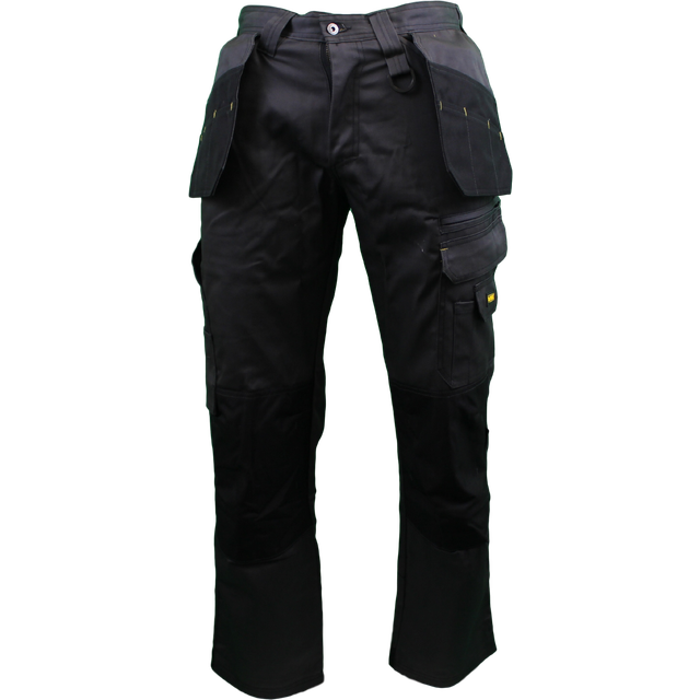 Dewalt mens low rise polycotton multi-pocket work trousers wasit 36" - 33" leg