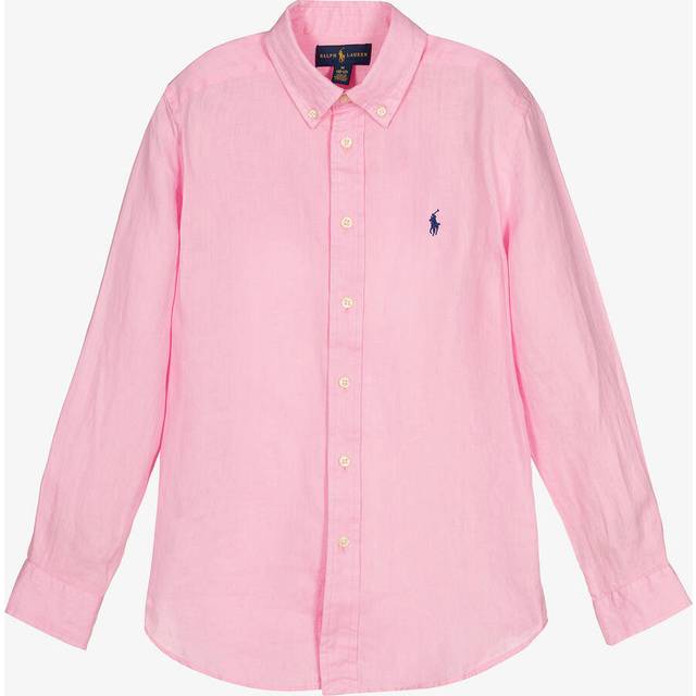 Polo Ralph Lauren Skjorta - Classics II - Rosa - Polo Ralph Lauren - 8 år (128) - Skjorta