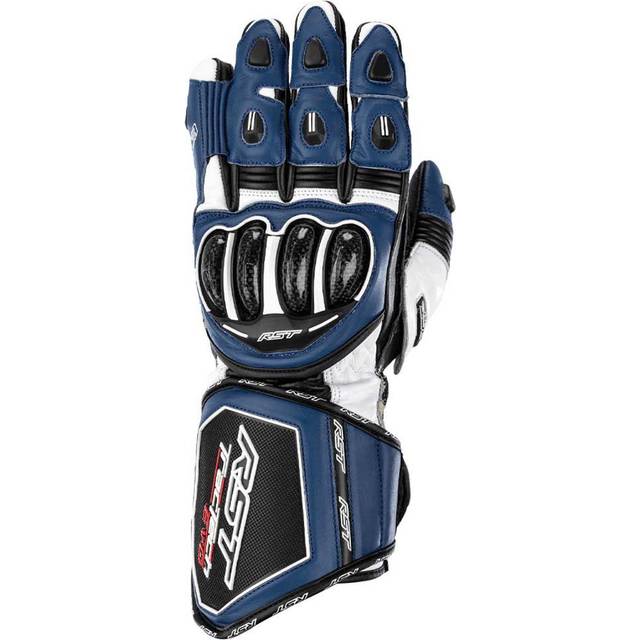 RST TracTech Evo 4, gloves , color: Blue/White/Black , size: 8