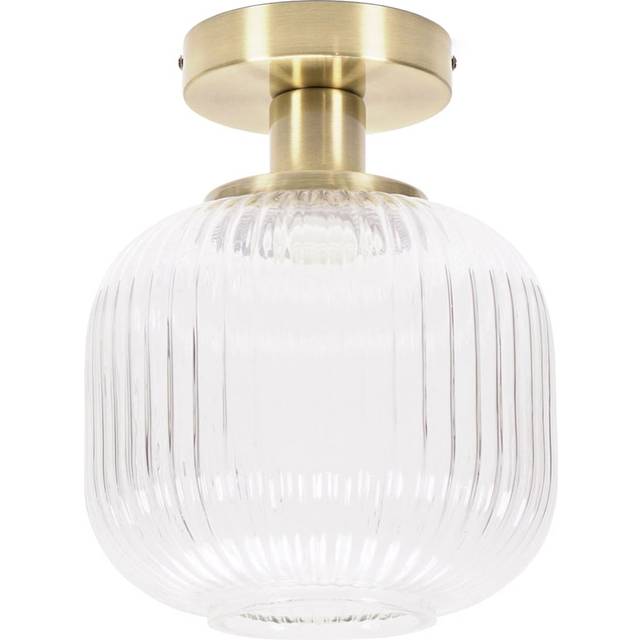 Calpe Glass Flush Mount (28cm H X 28cm W X 28cm D)