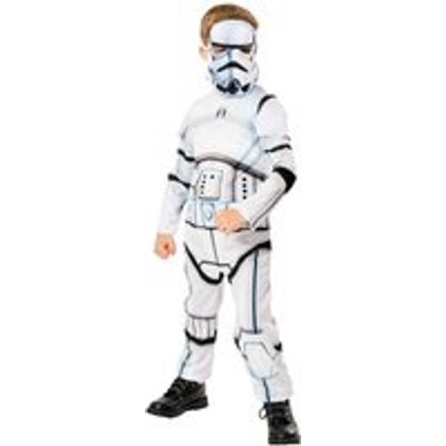Star Wars Childrens/Kids Green Collection Stormtrooper kostym 3-4 Years svart/vit