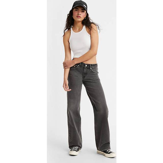 Levi's Women's Low Loose Jeans  Wish Me Luck  Grey  29