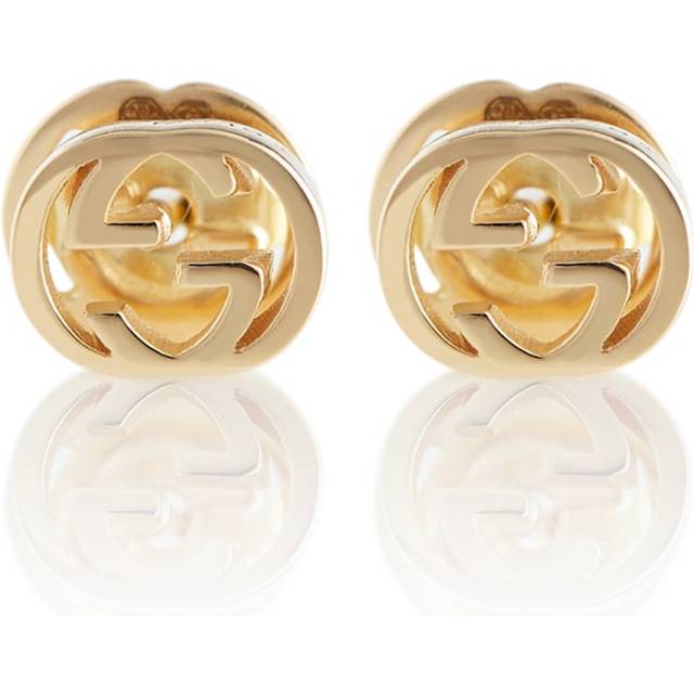 Gucci Interlocking G 18kt gold earrings (One Size)
