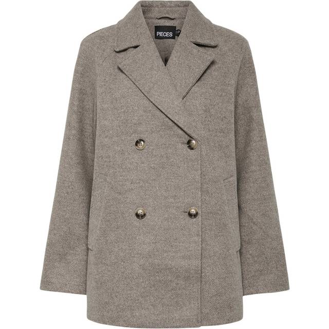 pieces - Jacka pcMarbel Coat - Grå