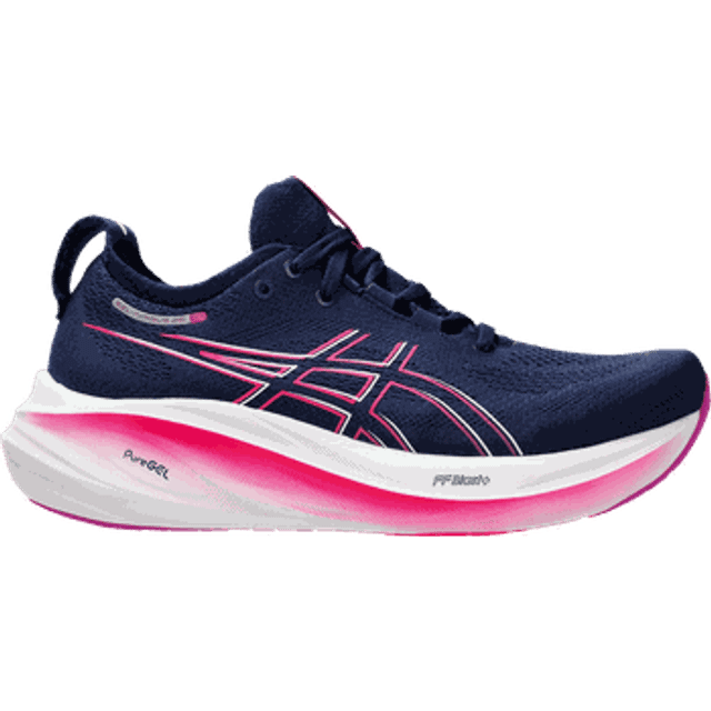 Asics Gel-Nimbus 26, Damsneakers, 44 EU, Blå Expanse Bold Magenta, 44 EU