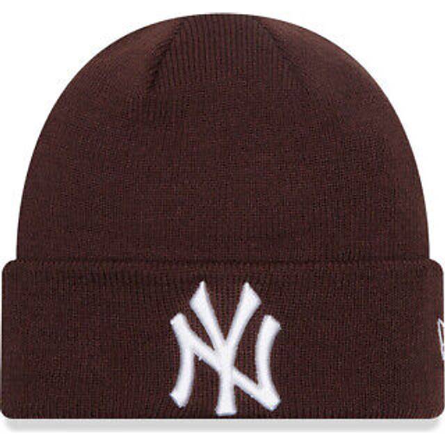 New Era - MLB Brun cuff Beanie - Kids New York Yankees Infant League Essential Beanie Brown Cuff @ Hatstore