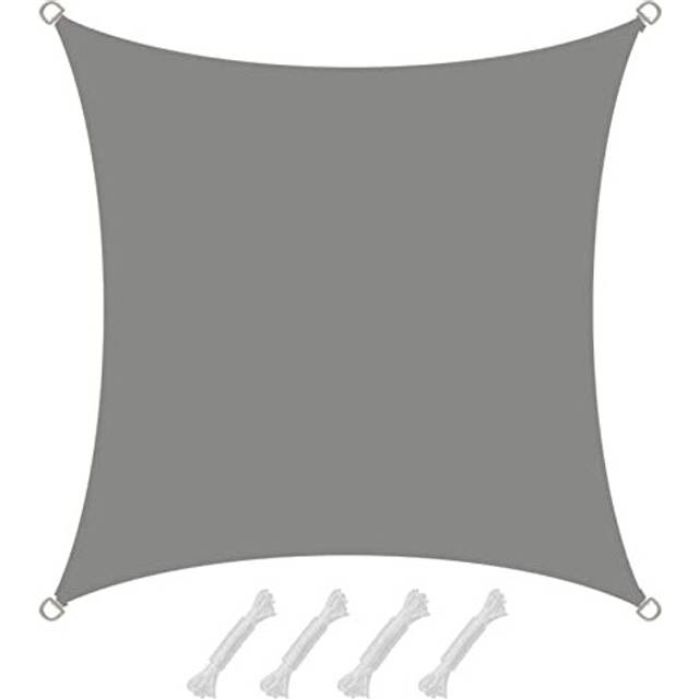 2x2 Waterproof Sun Shade Sail - Patio Sail Privacy Screen - Garden Shade Sunsail