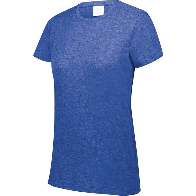 Augusta Women's Tri Blend T-Shirt-heather royal-xs