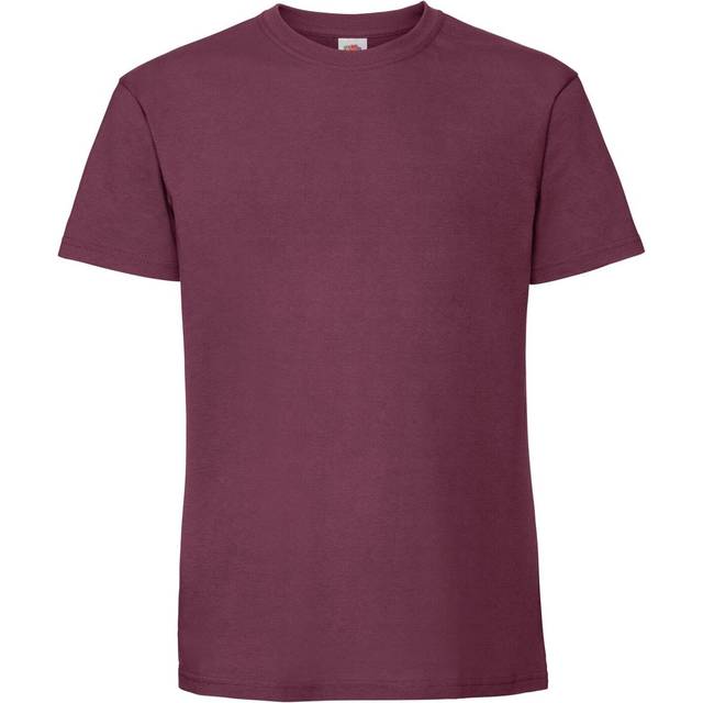 Fruit Of The Loom Mens Ringspun Premium 100% Cotton T Shirt XL - 44/46' Chest