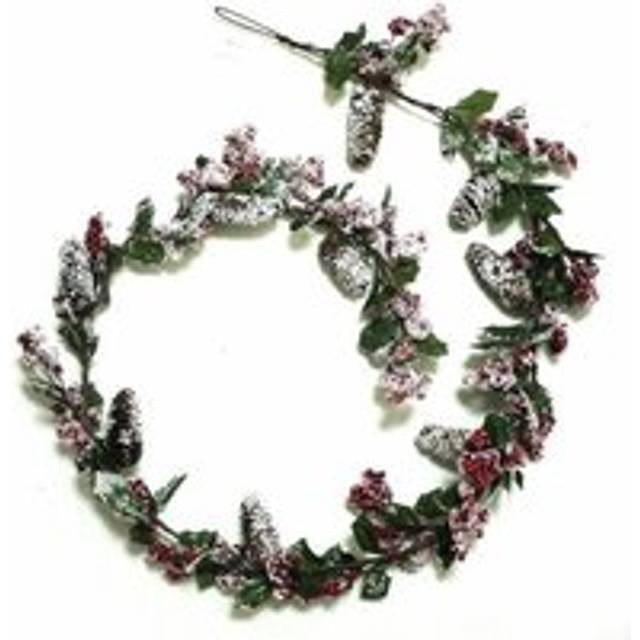 Garland Berry Cone With Snow