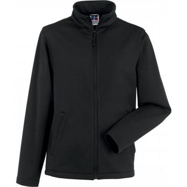 (XS, Black) Russell Mens Smart Soft Shell Jacket
