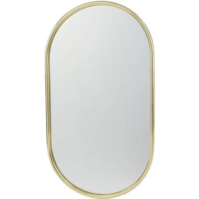 Aytm Angui Spegel 100 Cm Guld - Väggspeglar Stål Guld - 501480005085