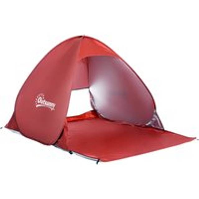 Pop-up Portable Beach Tent-Red