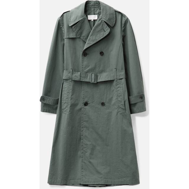 Double Breasted Trench Coat - Green (IT 50)