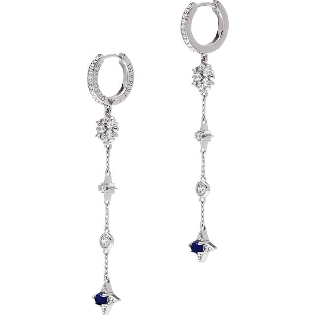 Emporio Armani Sterling Silver Drop Women's Earrings EG3602040