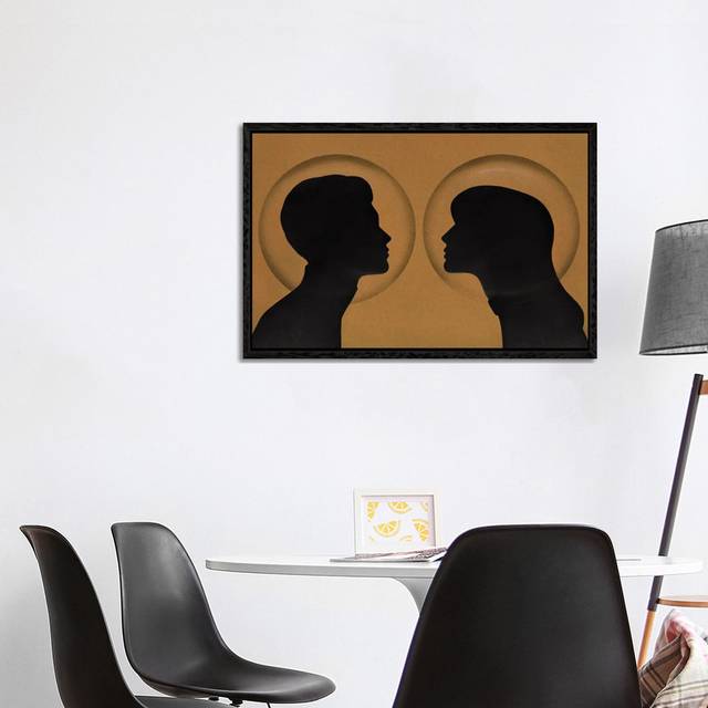 Are You Sure It Is Safe Here by Valeriya Simantovskaya - Gallery-Wrapped Canvas Giclée on Canvas - Black Floater Framed (66.04cm H x 101.6cm W)