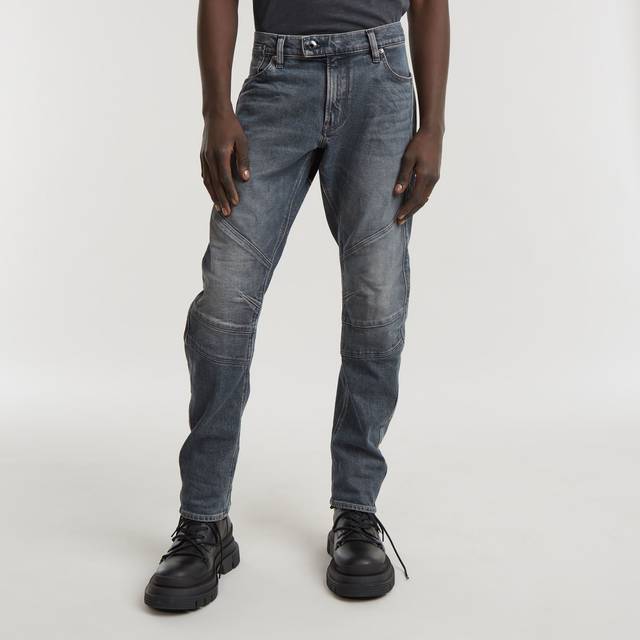 G-Star för män. D25364-D775-G803 Jeans Moto Cross 3D Slim blå (28/32), Casual, Denim, Ekologisk bomull, Hållbar - Blå (28/32)