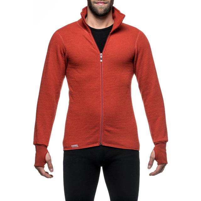Woolpower Full Zip Jacket 400 Unisex Autumn Red (XXS)