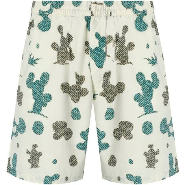 CARHARTT WIP OPUS CREAM BERMUDA SHORTS