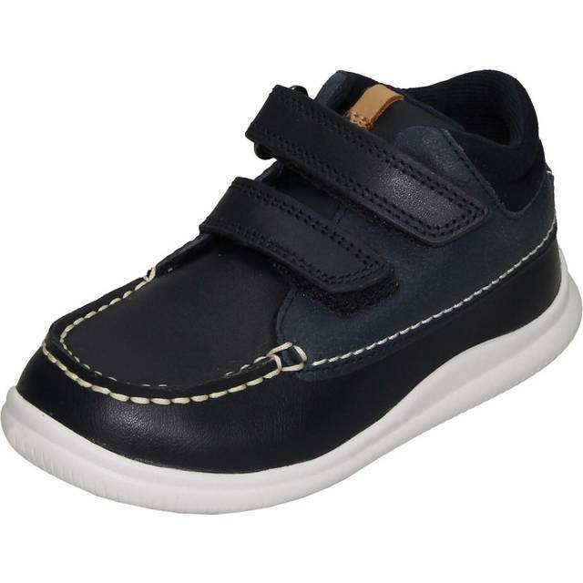 (Navy, UK 6 Infant) Unisex Childrens Clarks Ankle Boots Cloud Tuktu 19 - H Fit