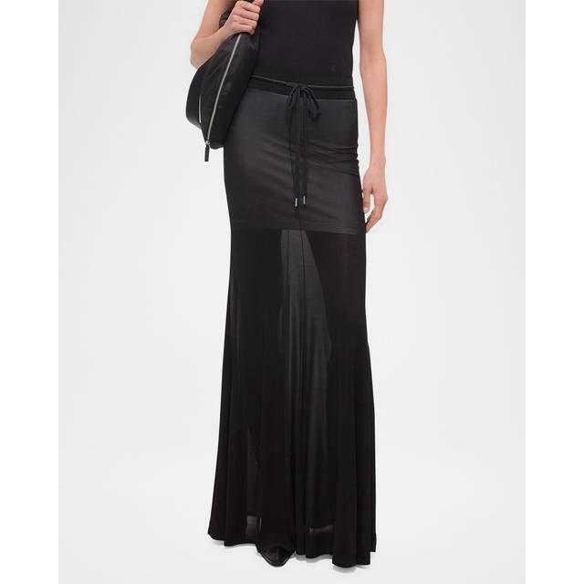 Helmut Lang Pull-On Maxi Skirt