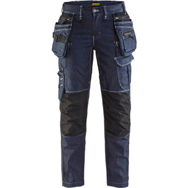 Blaklader Womens Craftman Trousers X1900 Stretch 79901141 Navy Blue/Bl