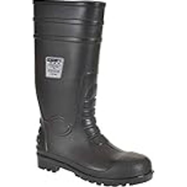 Portwest Total S5 Safety Wellington Boots Black Size 3